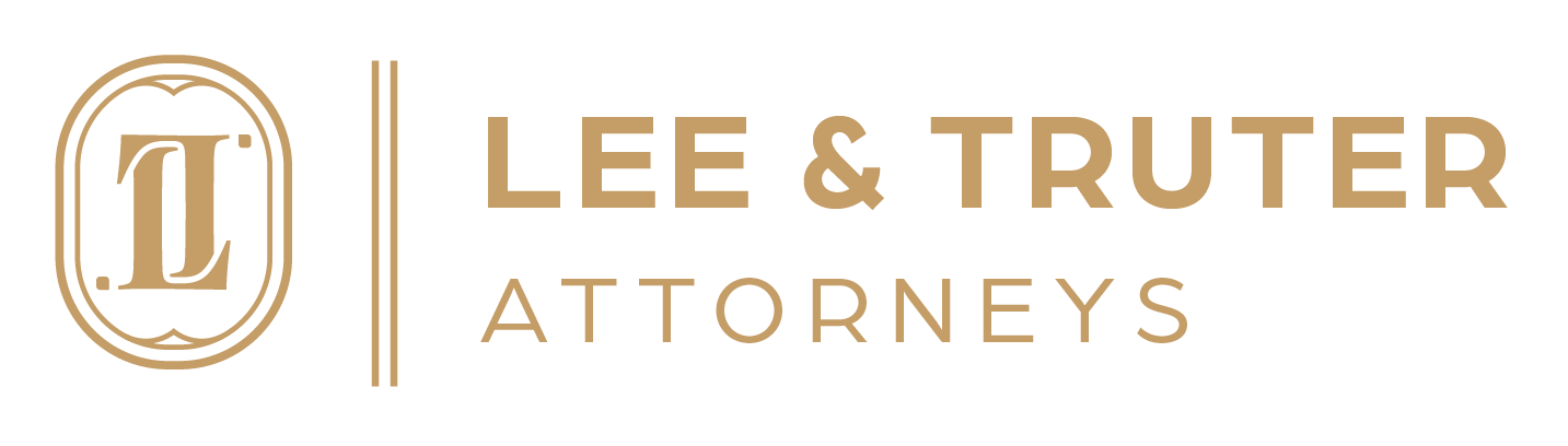 Lee & Truter Attorneys Logo gold landscape format